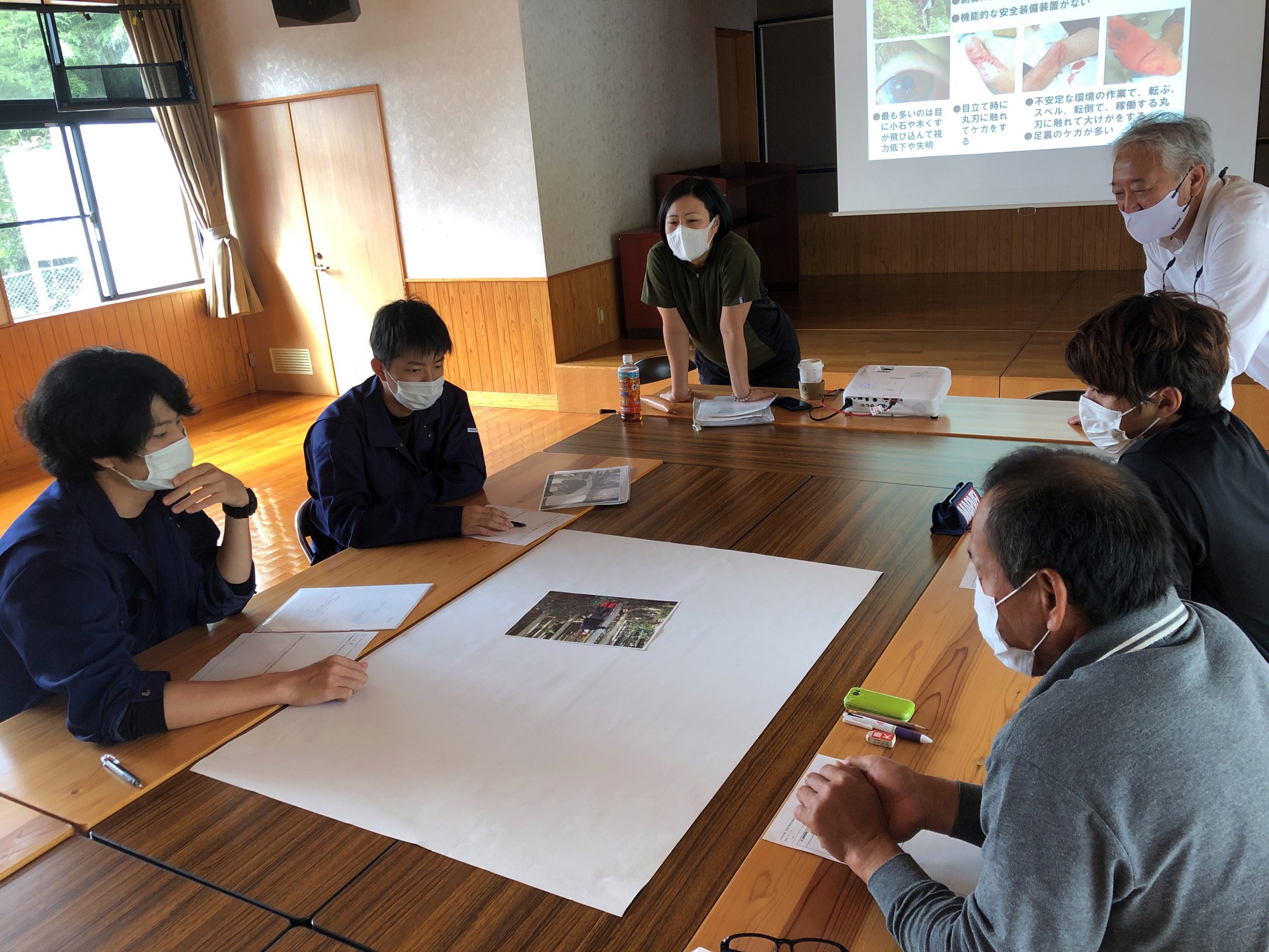 後期２日目の一カ月の取り組み発表